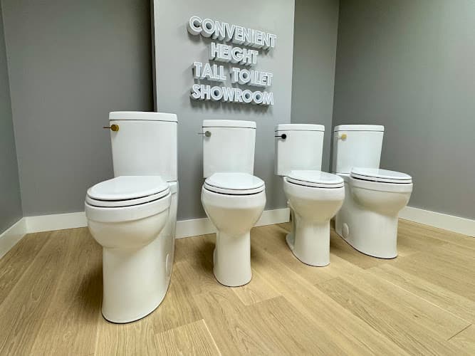 Convenient Height Toilet business photo