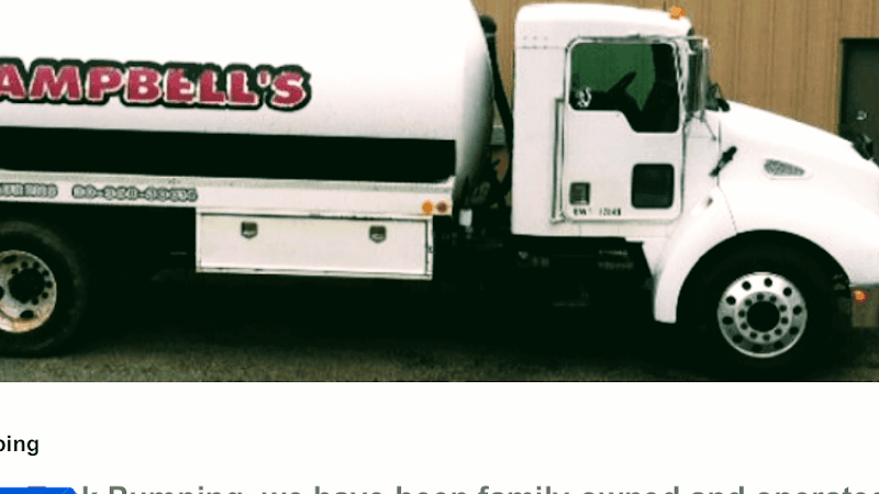 Campbell's Septic Tank Pumping business photo